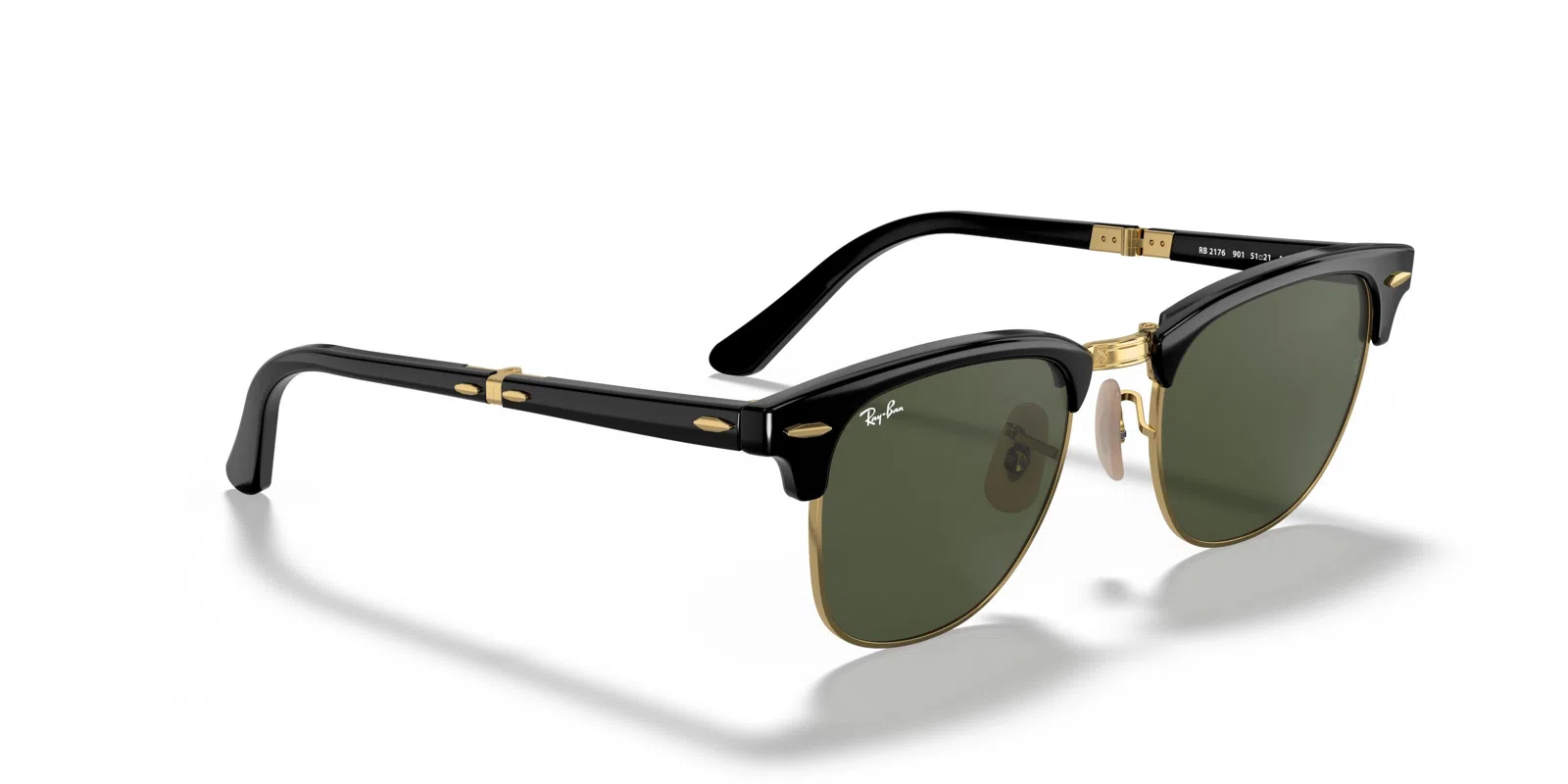 Ray-Ban Clubmaster Folding 2176 Sunglasses - view 14
